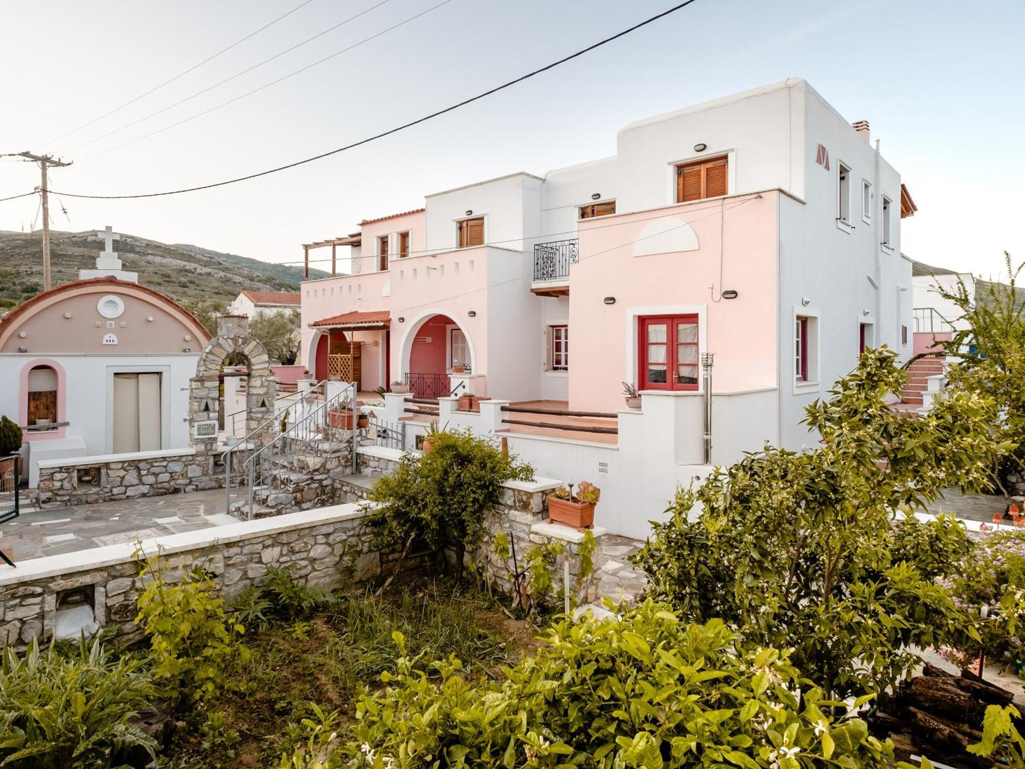Cozy & Peaceful Apartment In Chalki Khalkíon Exterior foto
